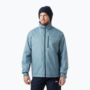 Pánská jachtařská bunda Helly Hansen Crew Hooded Pile washed navy