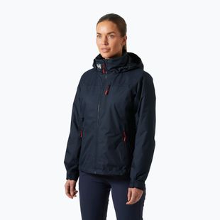 Dámská jachtařská bunda Helly Hansen Crew Hooded Pile navy