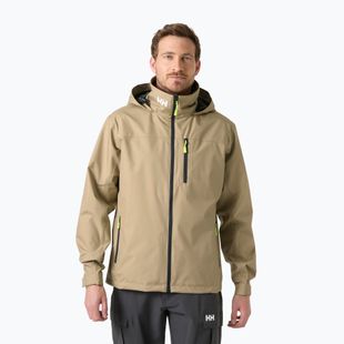 Pánská jachtařská bunda Helly Hansen Crew Hooded 2.0 pebble