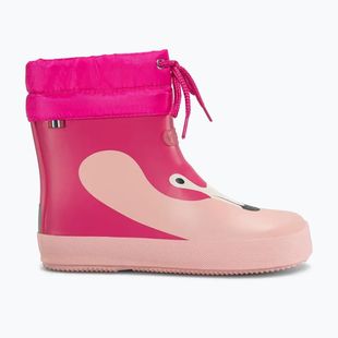 Dětské holínky Viking Alv Barefoot Paw Print light pink/magenta