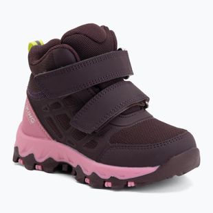 Dětská obuv Viking Footwear Track Mid 2V Waterproof švestková/multi