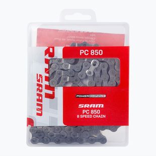 Řetěz na kolo SRAM 10 CN PC850 W/ PWR šedý 47.2708.114.005