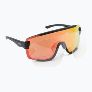 Sluneční brýle Smith Wildcat matte black/chromapop red mirror