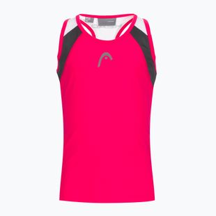 HEAD Club 22 Tank Top dětské tenisové tričko růžové 816411