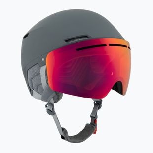 Dámská lyžařská helma  HEAD Cinema Pro W grey/red yellow