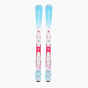 Dětské sjezdové lyže  HEAD Joy Easy JRS + vázání Jrs 4.5 GW CA mint/pink