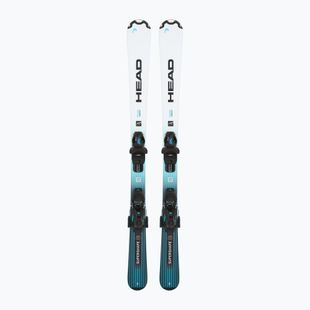 Dětské sjezdové lyže  HEAD Supershape Team Easy JRS + vázání Jrs 7.5 GW CA white/blue