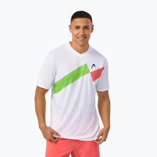 Pánské tenisové tričko HEAD Topspin gi/print perf m