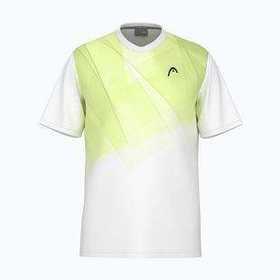 Pánské tenisové tričko HEAD Topspin print vision m/lime