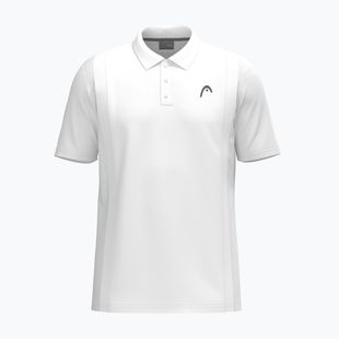 Pánská tenisové polo tričko HEAD Club 25 Tech Polo white