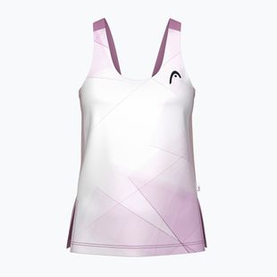 Dámské tenisové tílko HEAD Spirit Tank Top print vision w/alight lilac