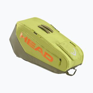Tenisová taška HEAD Pro Racquet Bag L 62 l green/orange