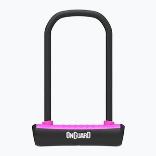 Zámek na kolo  OnGuard Neon 8152PN U-Lock black/pink