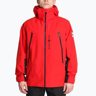 Pánská jachtařská bunda Sail Racing Spray Ocean bright red