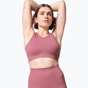 Casall Essential Block Seamless Sport dámský tréninkový top růžový 22114
