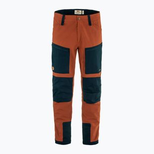 Pánské trekové kalhoty Fjällräven Keb Agile autumn leaf/ dark navy