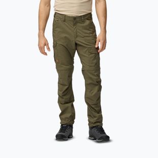 Pánské trekingové kalhoty Fjällräven Vidda Pro Lite Zip Off laurel green