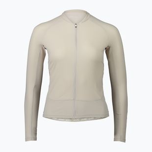 Dámské cyklistické oblečení s dlouhým rukávem POC Essential Road light sandstone beige