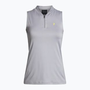 Dámské trekingové tričko Peak Performance Turf Zip šedé G77186110
