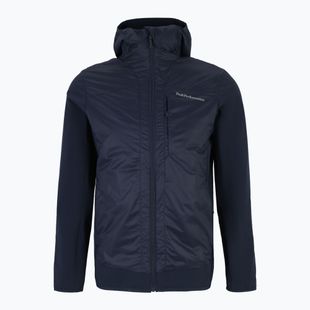 Pánská hybridní bunda Peak Performance Radiance Hybrid Hood blue shadow