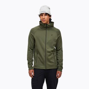 Pánská mikina Peak Performance Rider Essentials Zip Hood pine needle/pine needle