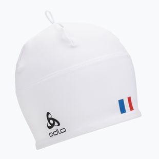 Zimní čepice Odlo Polyknit Fan Warm Hat white