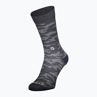 Ponožky SCOTT Trail Camo Crew dark gery/white