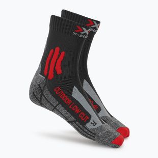 Pánské ponožky X-Socks Trek Outdoor Low Cut anthracite/red