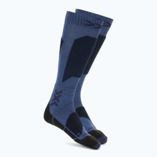 Lyžařské ponožky X-Socks Ski Discover Otc blue blossom/marine