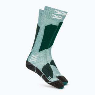 Dětské lyžařské ponožky X-Socks Ski Discover Otc sage green/english lawn