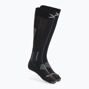 Lyžařské ponožky X-Socks Ski Discover Merino Otc x black/grey