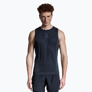Pánské běžecké tílko X-Bionic Xceed Run x black/rhino grey