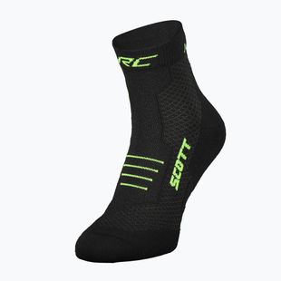 Ponožky SCOTT RC Running Quarter black/safety yellow