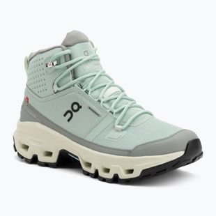 Dámské turistické boty On Cloudrock Mid Waterproof mineral/aloe