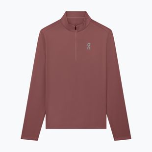 Pánská běžecká mikina On Core 1/4 Zip barberry