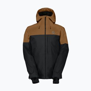 Pánská lyžařská bunda SCOTT Ultimate Dryo 10 bread brown/black