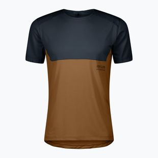 Pánská běžecká tričko SCOTT Endurance Tech dark blue/bread brown