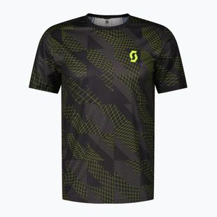 Pánská běžecká tričko SCOTT RC Run black/yellow