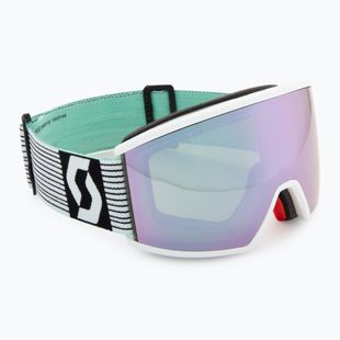 Lyžařské brýle SCOTT Ambit white/mint green/amp lavender chrome