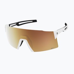 Sluneční brýle SCOTT Stride Compact LS white/amp ls gold chrome