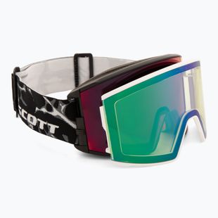 Lyžařské brýle SCOTT React Light Sensitive granite black/white/amp red chrome