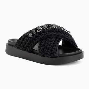 Dámské pantofle INUIKII Woven Stones black