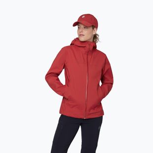 Dámská větrovka Mammut Ducan HS Hooded dark mammut red
