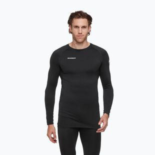 Pánská termoakční mikina Mammut All-Mountain Seamless BL Mid black/white