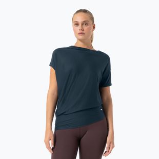 Dámské tričko na jógu super.natural Yoga Loose Tee blueberry
