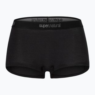 Dámské termo boxerky super.natural Tundra 175 Boyfriend Hipster jet black