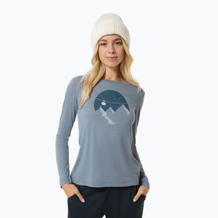 Dámské tričko Longsleeve Super.Natural Gondola flint stone/various