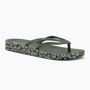 Dámské žabky Ipanema Bossa Soft V green/gold