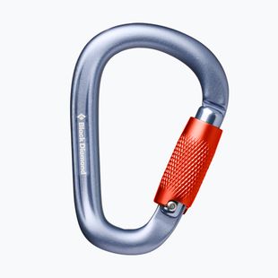 Horolezecká karabina Black Diamond Pearlock Twistlock gray