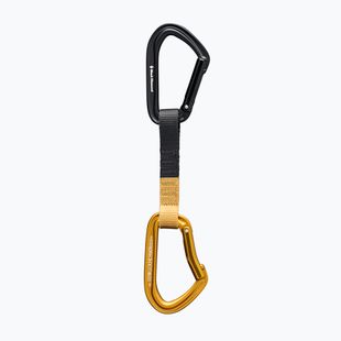Lezecká expreska Black Diamond Hotforge Quickdraw 12 cm amber